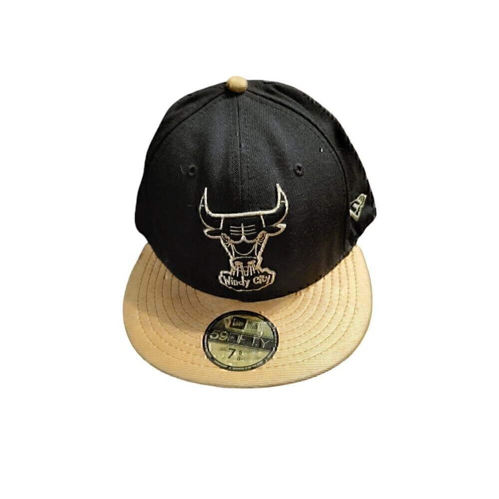 New Era Chicago Bulls 9Fifty Windy City Fitted Hat Men's 7 5/8